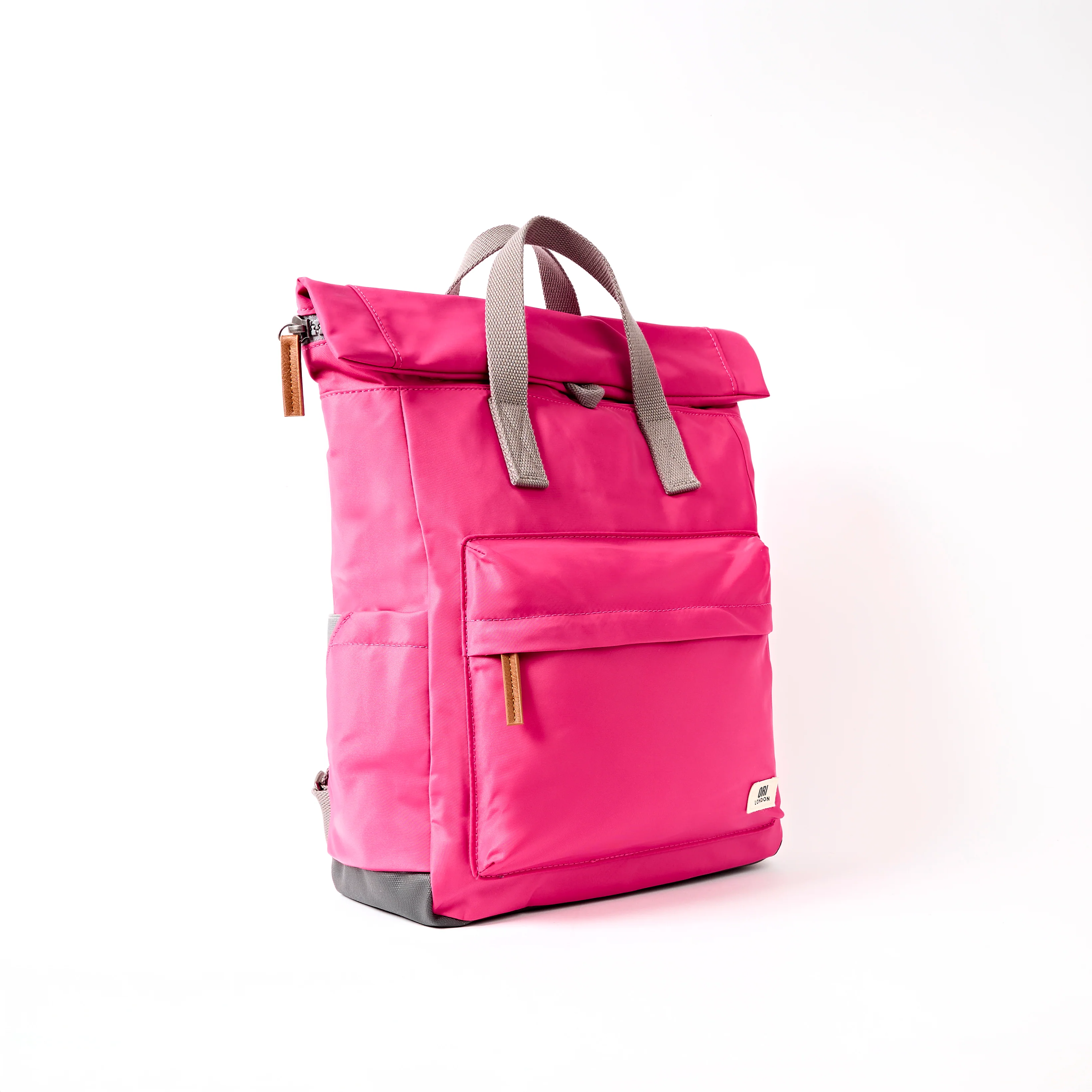 Canfield Roll Top Backpack in Granita Red - Image 2