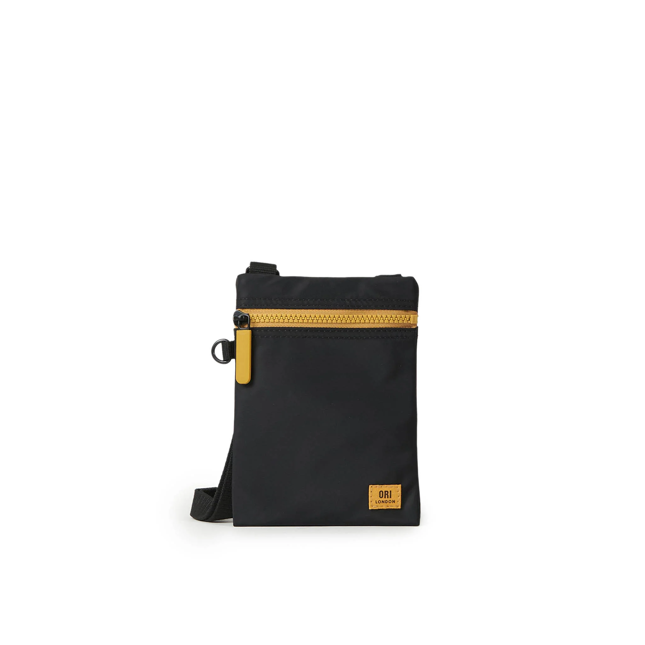 All Black Chelsea Pocket Sling Bag in Corn