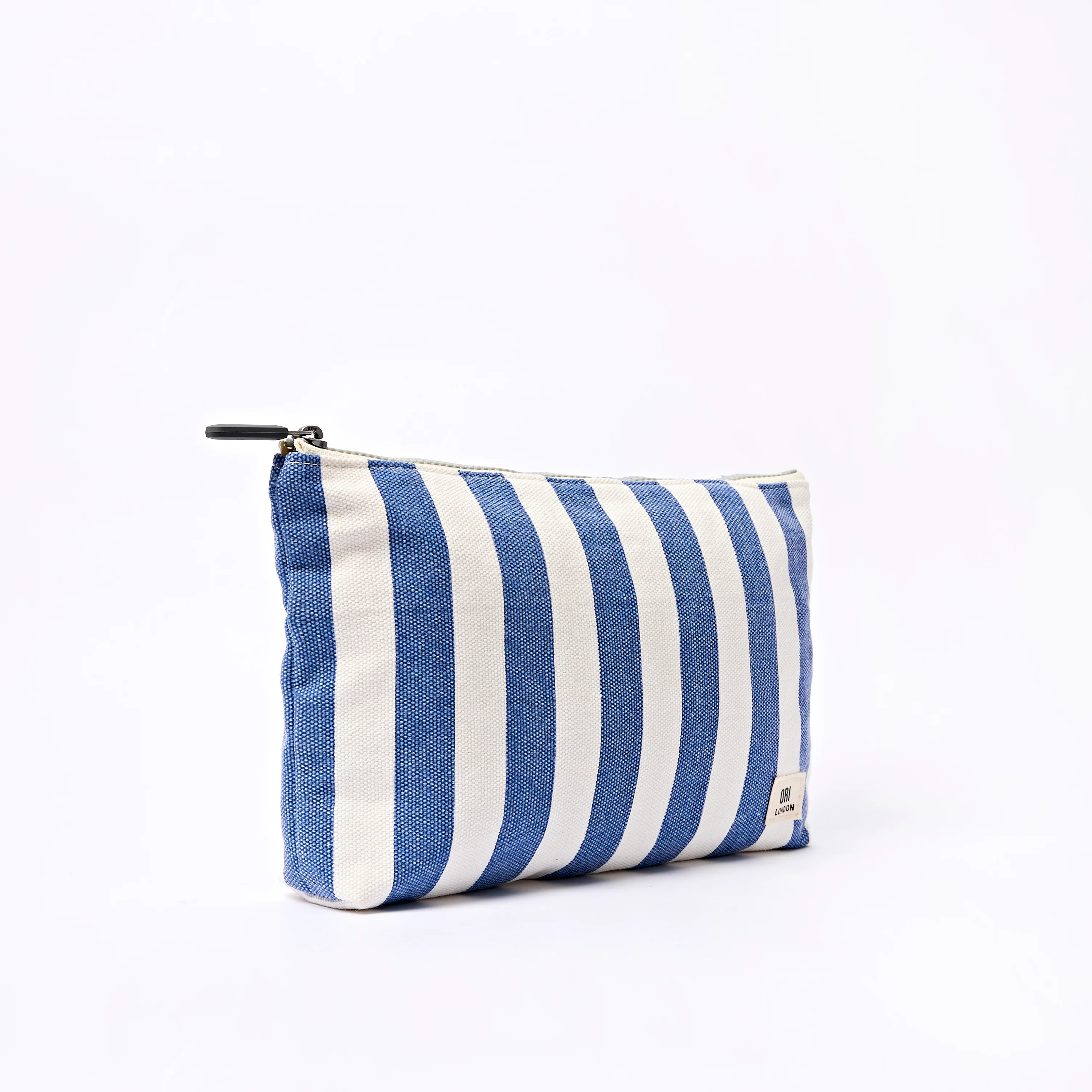 Maida Vale Pouch in Denim Stripe - Image 2